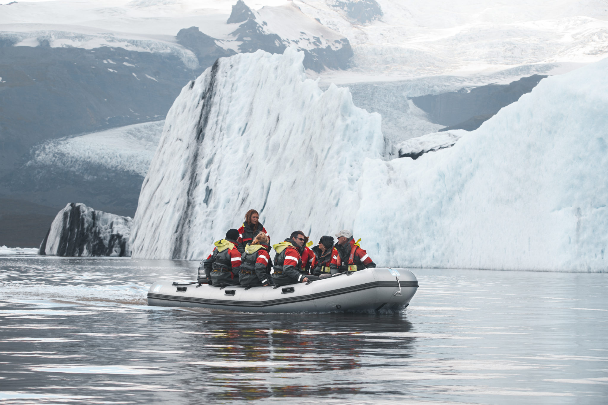 zodiac boat tour iceland